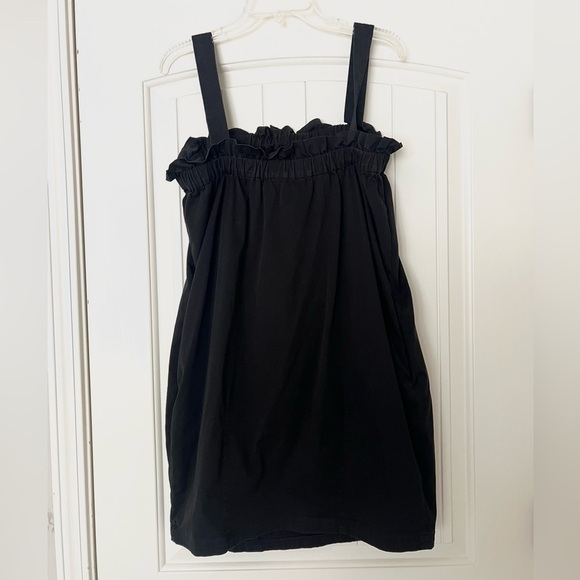 Everlane The Paperbag Dress Black - Picture 6 of 9